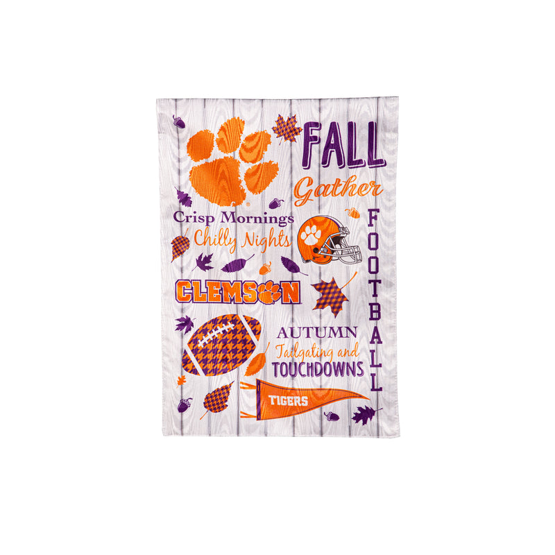 Clemson University, Moire Flag, GDN, Fall Seasonal,14m912