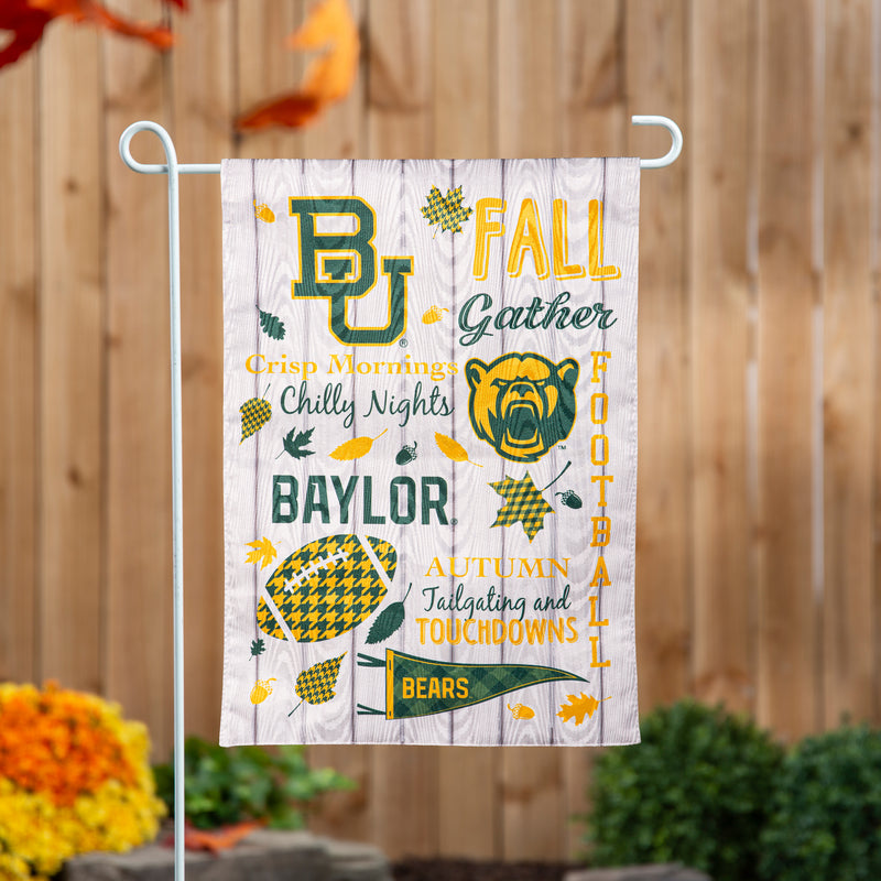 Baylor University, Moire Flag, GDN, Fall Seasonal,14m925