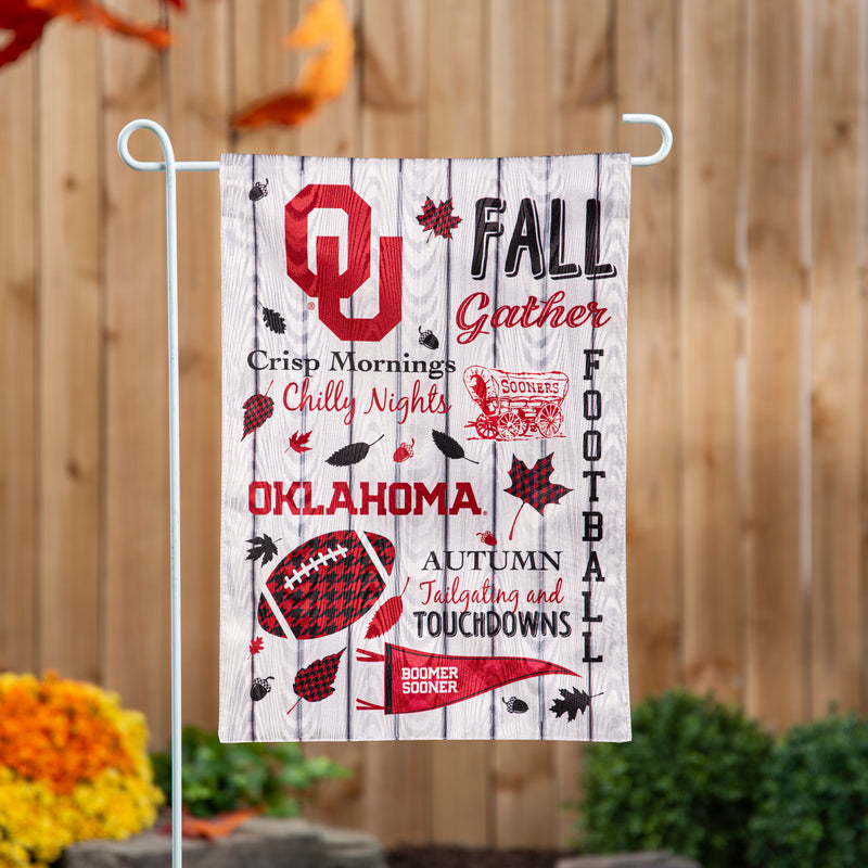 University of Oklahoma, Moire Flag, GDN, Fall Seasonal,14m974