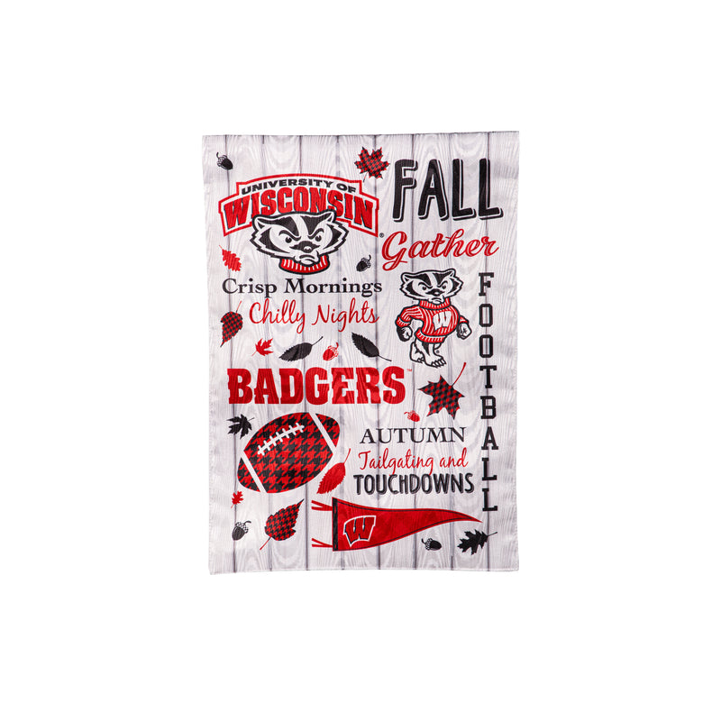 University of Wisconsin-Madison, Moire Flag, GDN, Fall Seasonal,14m984