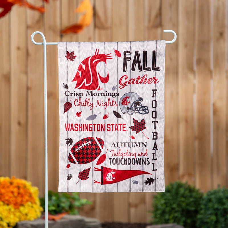 Washington State University, Moire Flag, GDN, Fall Seasonal,14m998