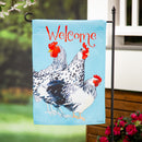 Chickens Suede Garden Flag,14s11259