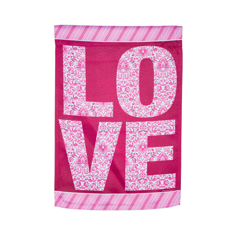 Love Suede Garden Flag,14s11291