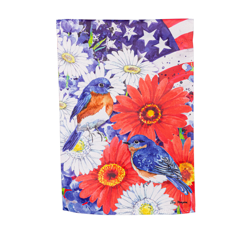 American Glory Suede Garden Flag,14s11563