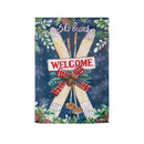 Ski Bum's Suede Garden Flag,14s11574