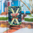 Ski Bum's Suede Garden Flag,14s11574