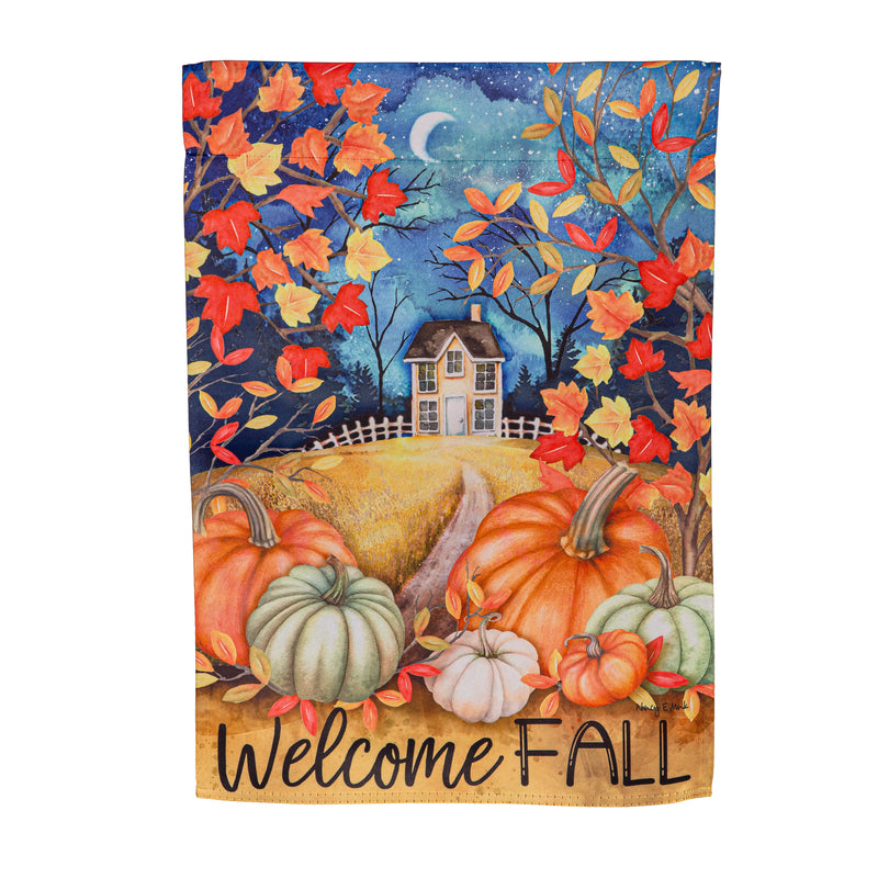 Alive in Fall Suede Garden Flags,14s11950