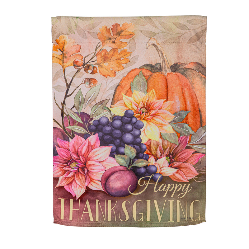 Happy Thanksgiving Suede Garden Flag,14s11953