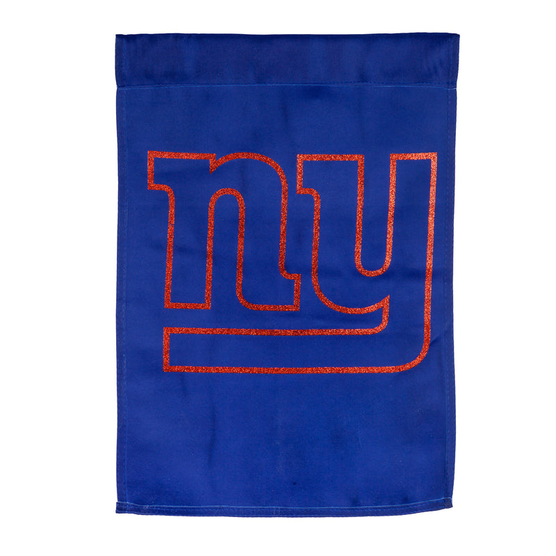 Flag, Suede, Glitter, DS, Gar, New York Giants,14s3820bl