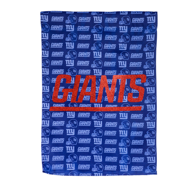 Flag, Suede, Glitter, DS, Gar, New York Giants,14s3820bl