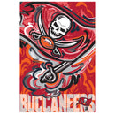 Tampa Bay Buccaneers, Suede GDN, Justin Patten Logo,14s3829jpal