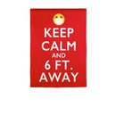 Keep Calm Garden Suede Flag,14s9790