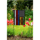 Responders Thin Line Garden Suede Flag,14s9792