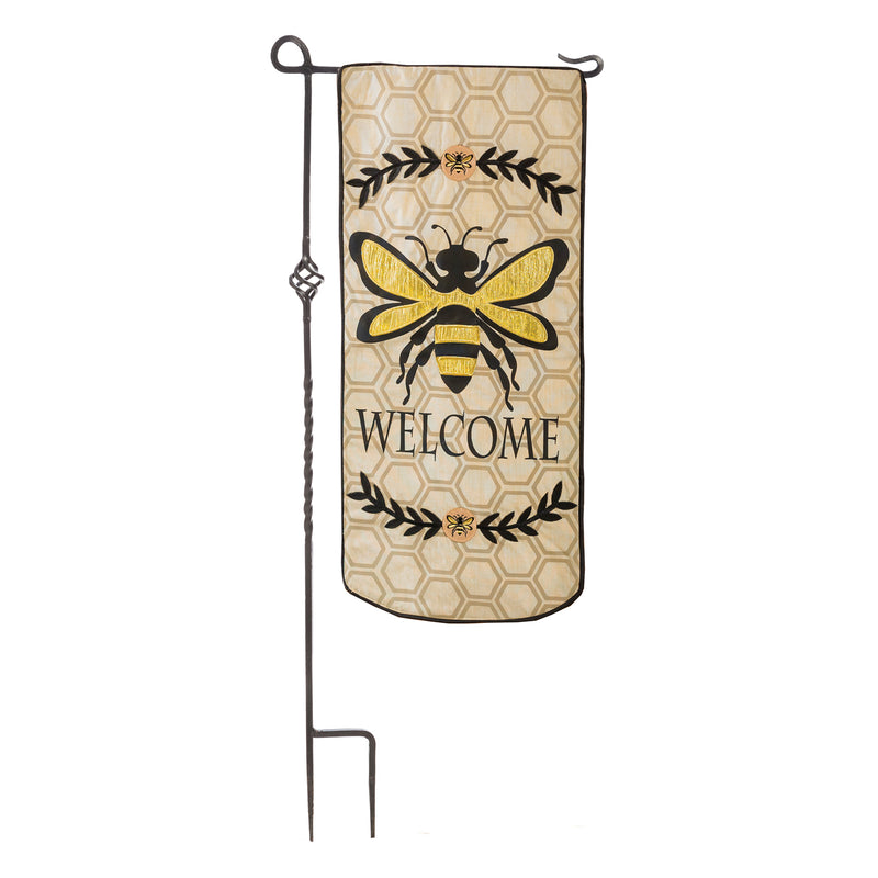 Bee Welcome Everlasting Impressions Textile Decor,14l8808xl