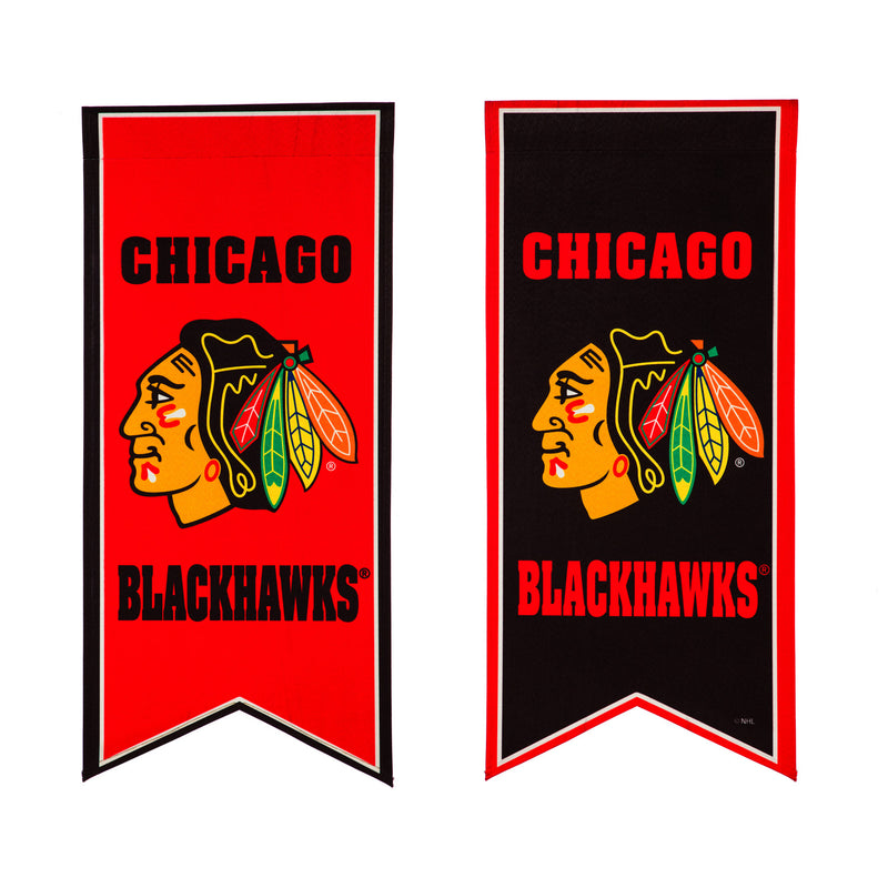 Chicago Blackhawks, Flag Banner,14lb4355xl