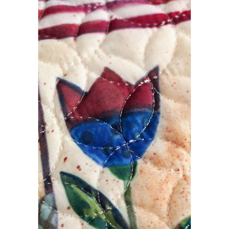 America the Beautiful Garden Quilted Flag,14q9881