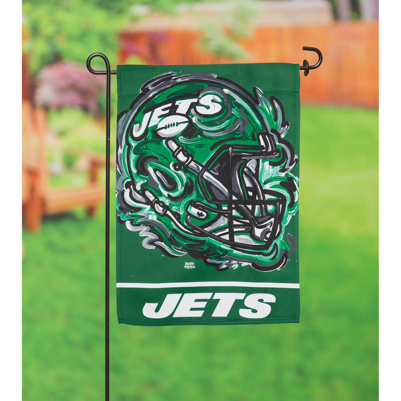 New York Jets, Suede GDN Justin Patten,14s3821jpa