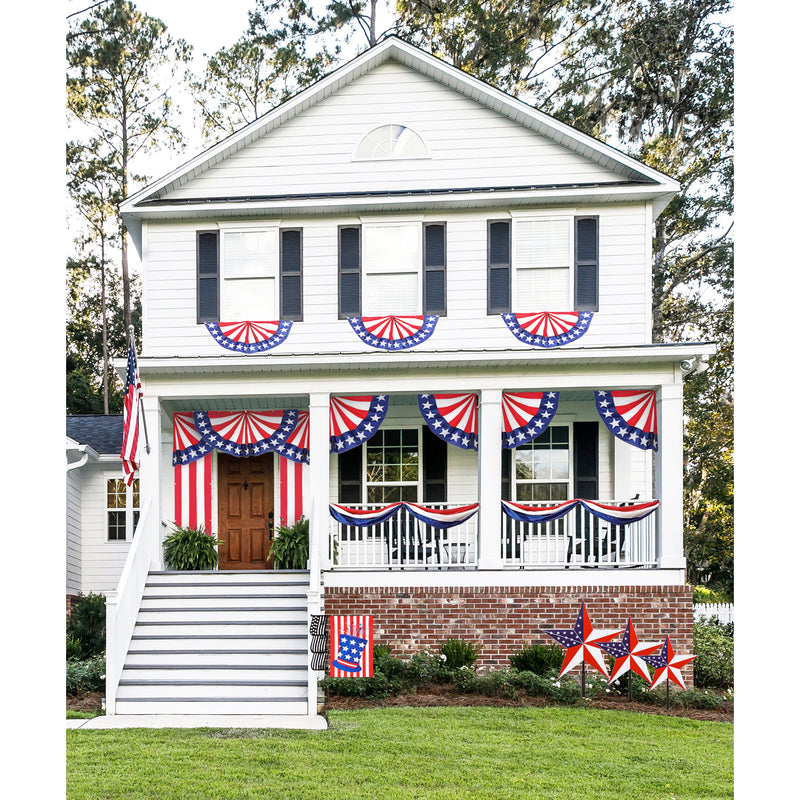 Stars and Stripes Column Wrap Panel,159153