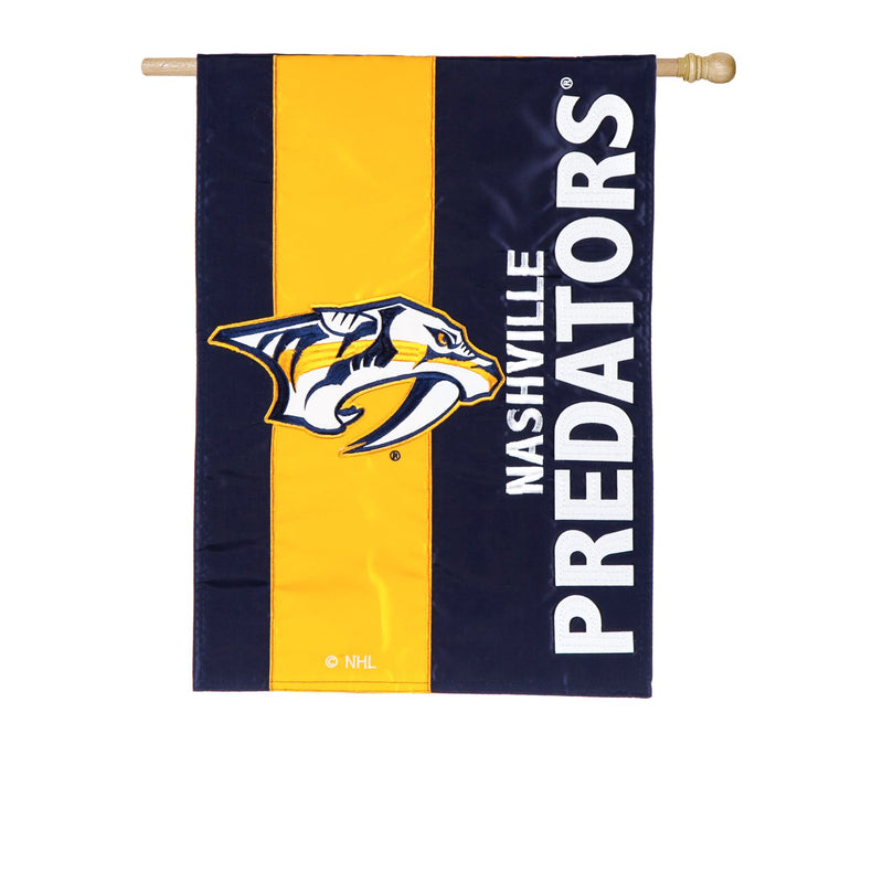 Nashville Predators, Embellish Reg Flag,15sf4365