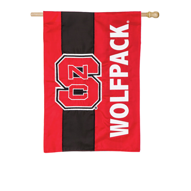 North Carolina State, Embellish Reg Flag,15sf909