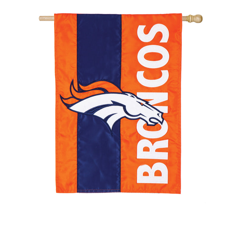 Denver Broncos, Embellish Reg Flag,15sf3809