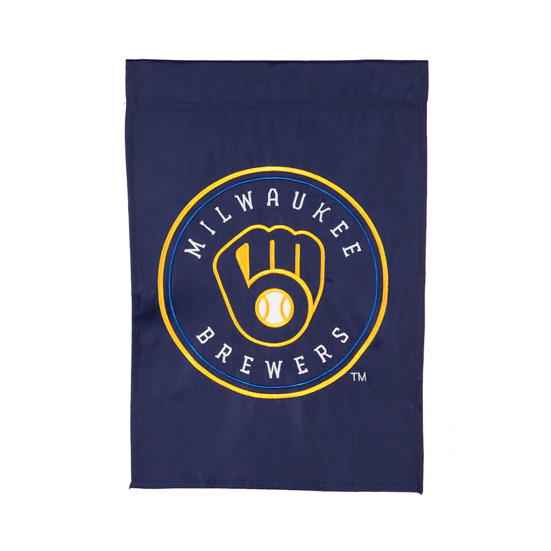 Applique Flag, Gar, Milwaukee Brewers,164215b