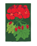 Geraniums Applique Garden Flag,16751an