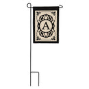 Cambridge Monogram Garden Applique Flag, Letter A,169004a
