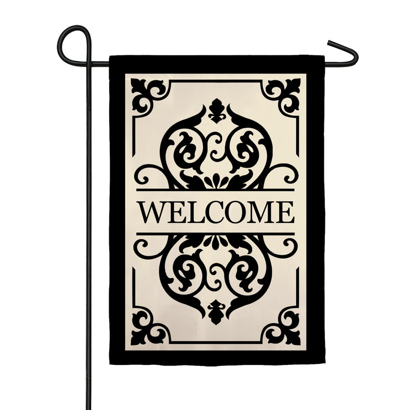 Cambridge Welcome Garden Applique Flag,169046