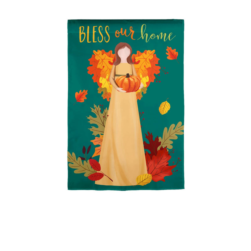 Autumn Angel Blessing Garden Applique Flag,169168sa