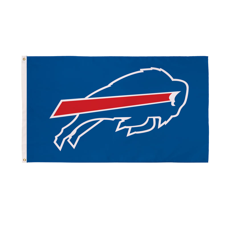 3'x5' Single Sided Flag w/ 2 Grommets, Buffalo Bills,173803