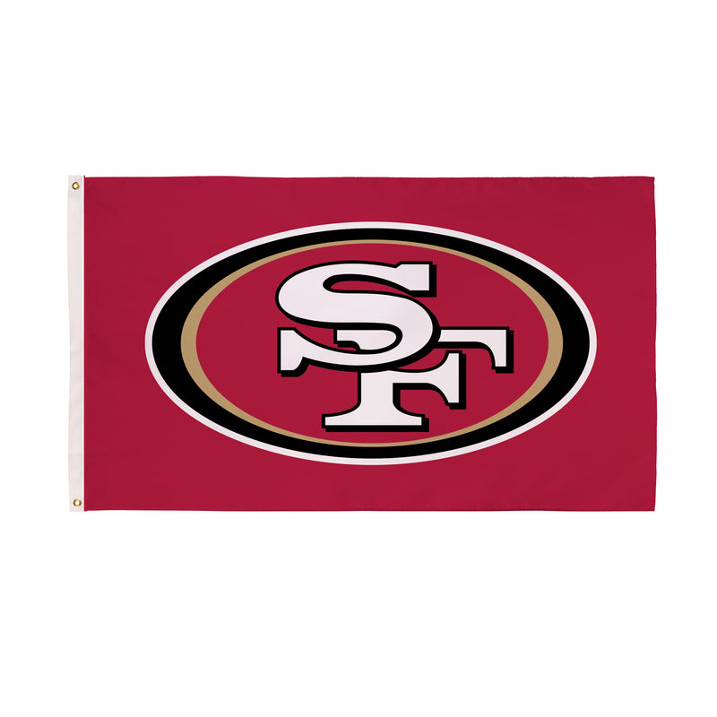 3'x5' Single Sided Flag w/ 2 Grommets, San Francisco 49ers,173826