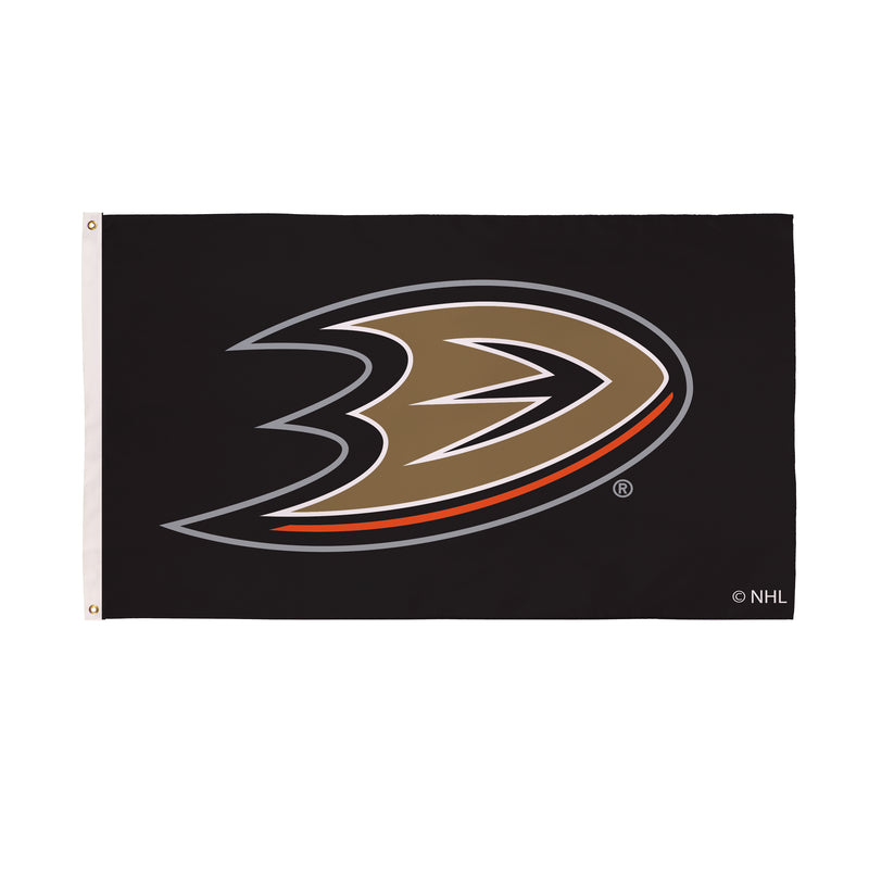 3'x5' Single Sided Flag w/ 2 Grommets, Anaheim Ducks,174350