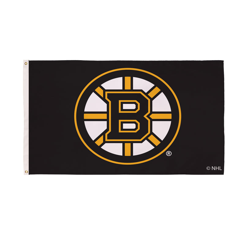 3'x5' Single Sided Flag w/ 2 Grommets, Boston Bruins,174351