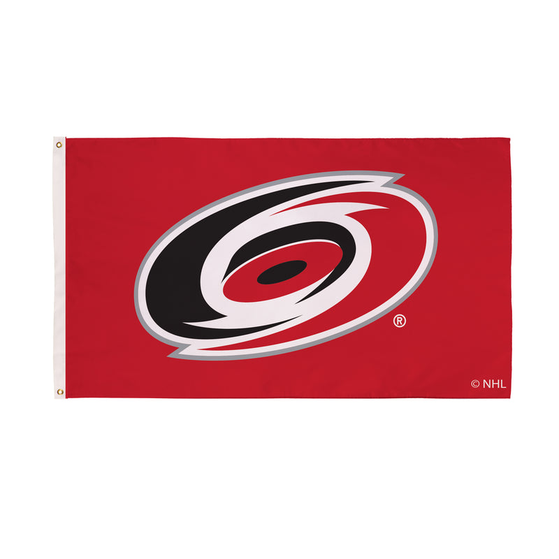 3'x5' Single Sided Flag w/ 2 Grommets, Carolina Hurricanes,174354