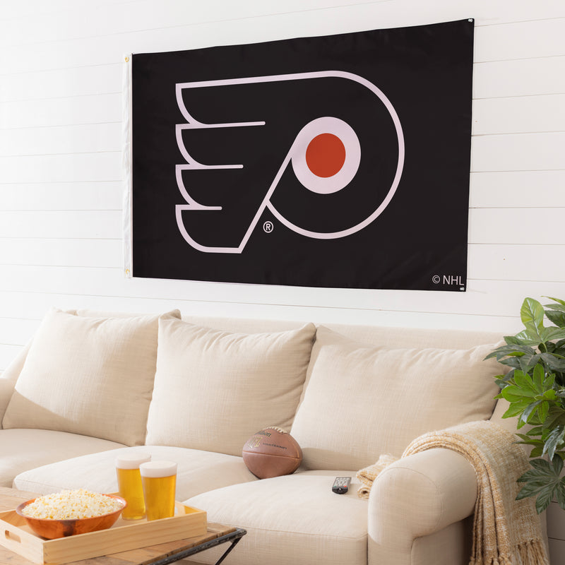 3'x5' Single Sided Flag w/ 2 Grommets, Philadelphia Flyers,174370