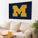 3'x5' Single Sided Flag w/ 2 Grommets, University Of Michigan,17920