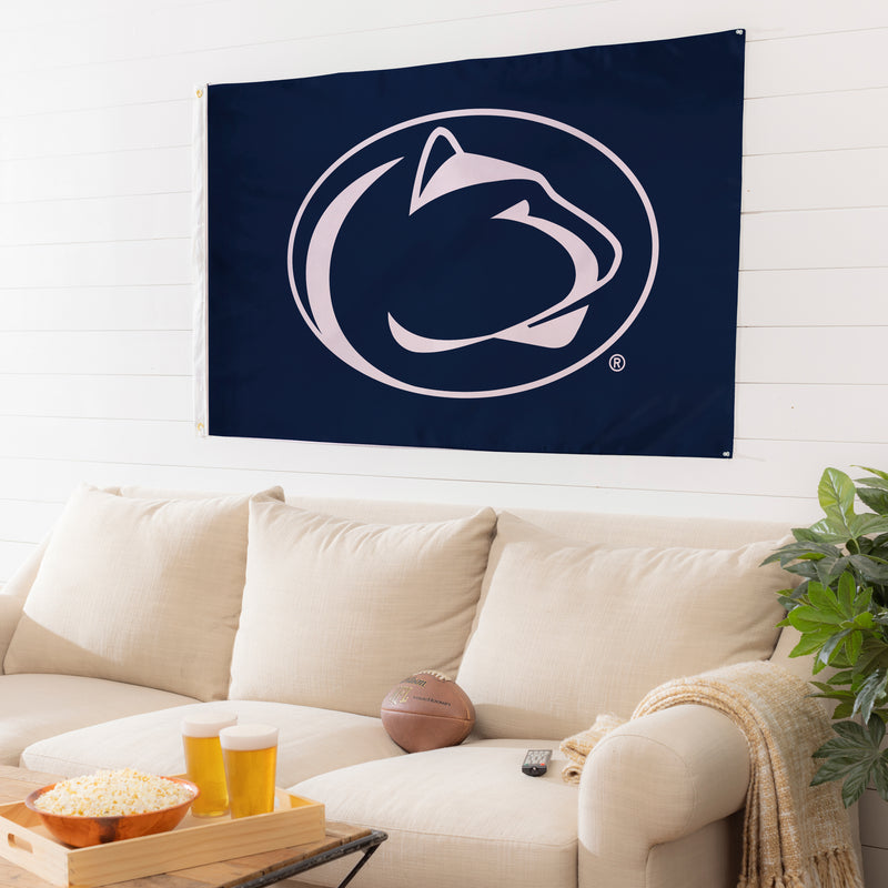 3'x5' Single Sided Flag w/ 2 Grommets, Penn State,17922