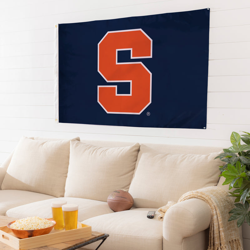 3'x5' Single Sided Flag w/ 2 Grommets, Syracuse University,17940