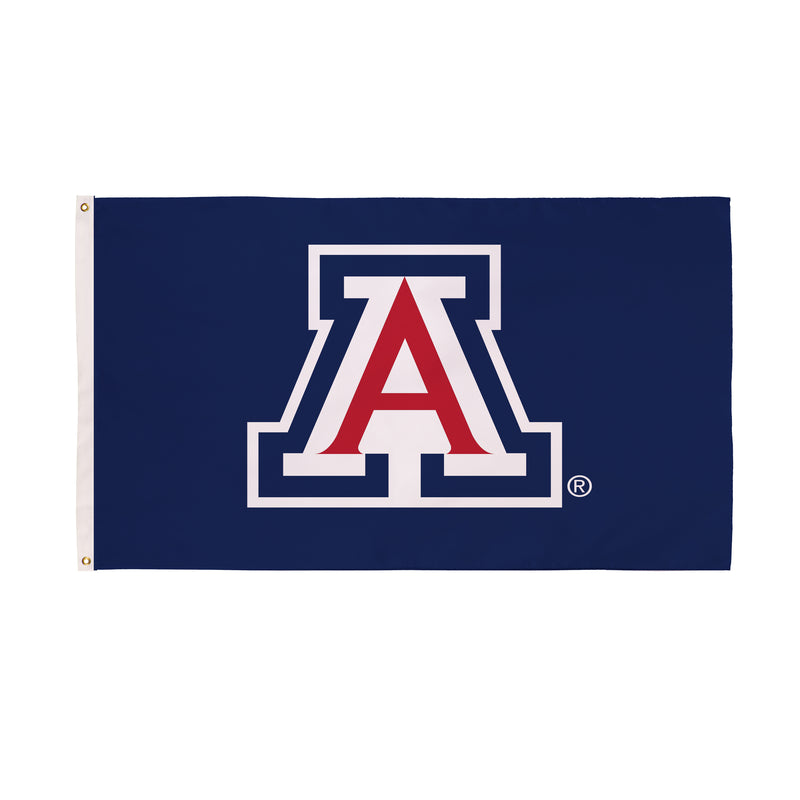 3'x5' Single Sided Flag w/ 2 Grommets, University of Arizona,17945