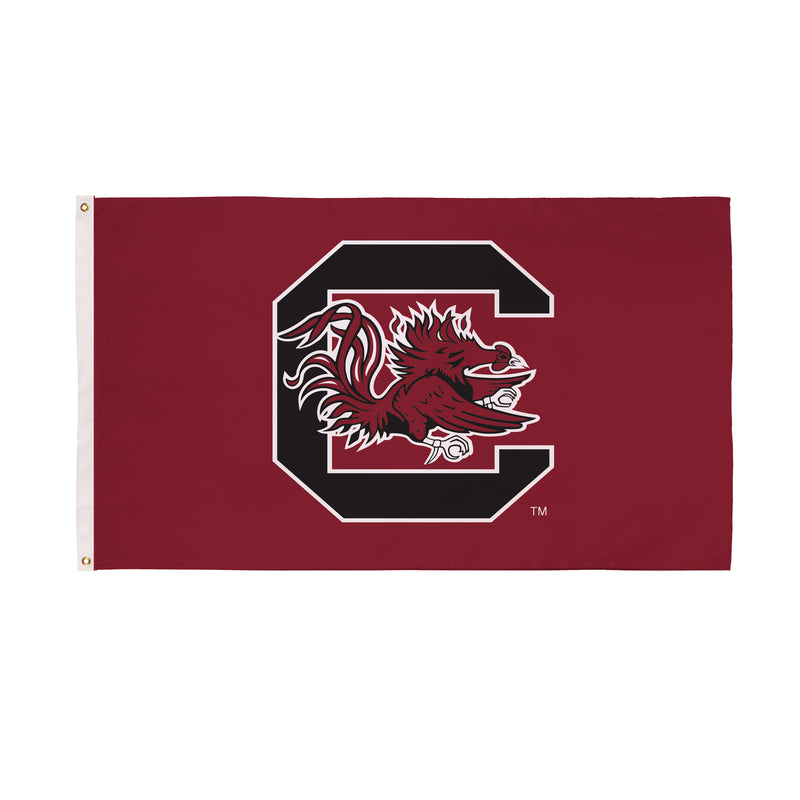 3'x5' Single Sided Flag w/ 2 Grommets, University of South Carolina,17954