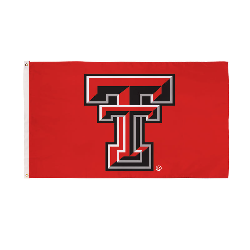 3'x5' Single Sided Flag w/ 2 Grommets, Texas Tech University,17963