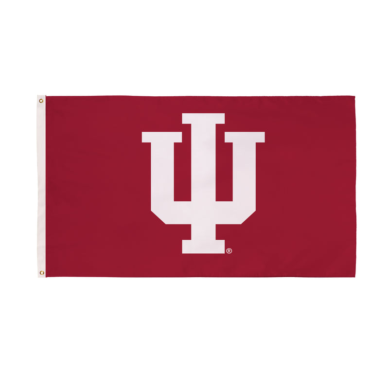 3'x5' Single Sided Flag w/ 2 Grommets, Indiana University,17995