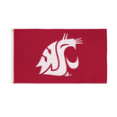 3'x5' Single Sided Flag w/ 2 Grommets, Washington State University,17998
