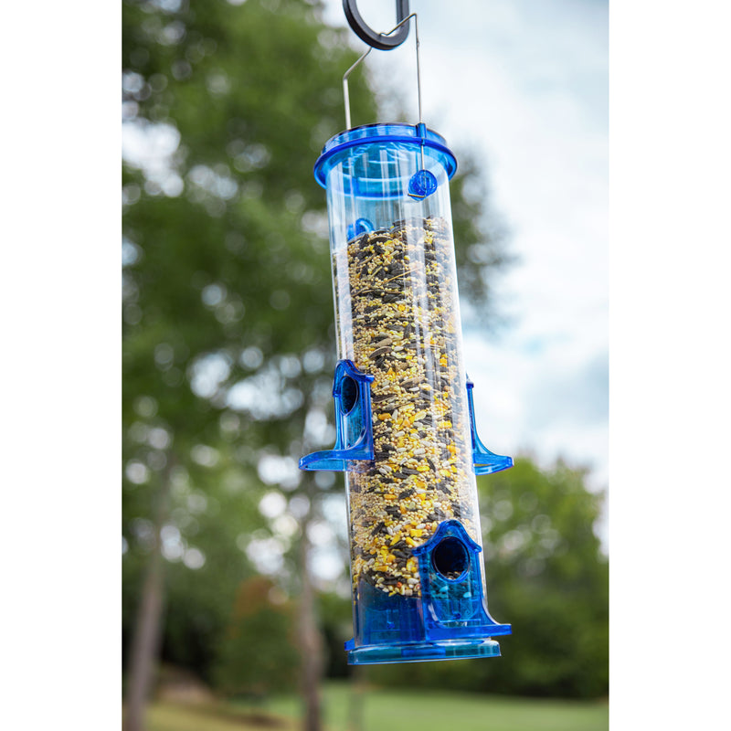 92" Premier Wild Bird Feeding Station, Includes Bird Feeders & Squirrel Baffle,2bf2160