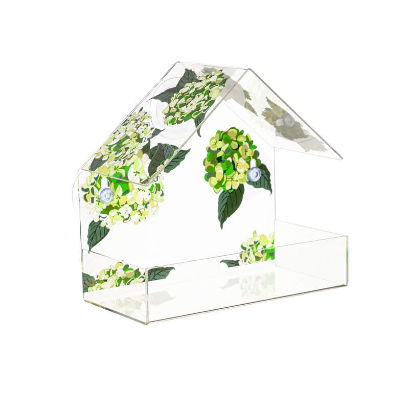 Printed Acrylic Window Bird Feeder, 3 Asst,2bf7200