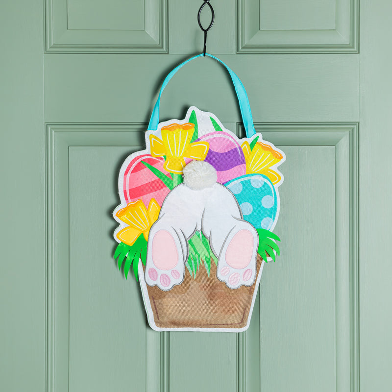 Bunny in Pot Door Décor,2dhb2499