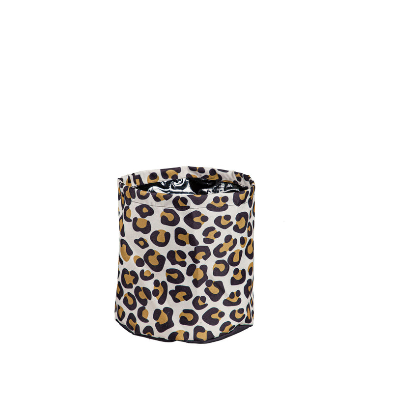 Animal Print Round Fabric Planters, Set of 3,2fp006