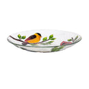 18" Songbirds Glass Bird Bath,2gb018a
