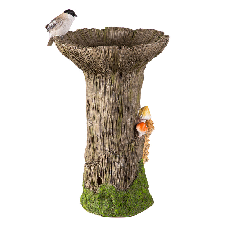 Animal Wooden Bird Bath,2gb7225